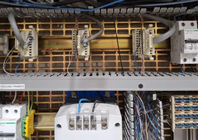 Audit filerie des armoires des équipement des alarmes