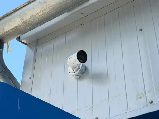Vidéosurveillance et alarme intrusion d’un bâtiment industriel à Bezons