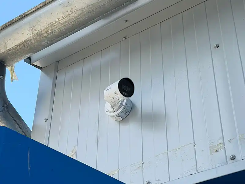 Vidéosurveillance et alarme intrusion d’un bâtiment industriel à Bezons