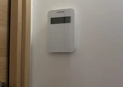Clavier de commande de l'alarme anti intrusion