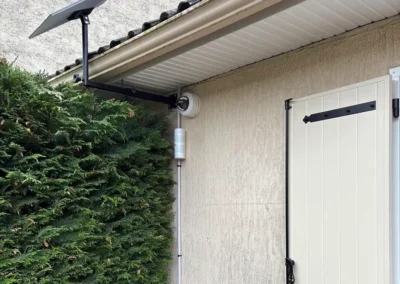 Radar de présence couplé à une caméra HD de vidéosurveillance